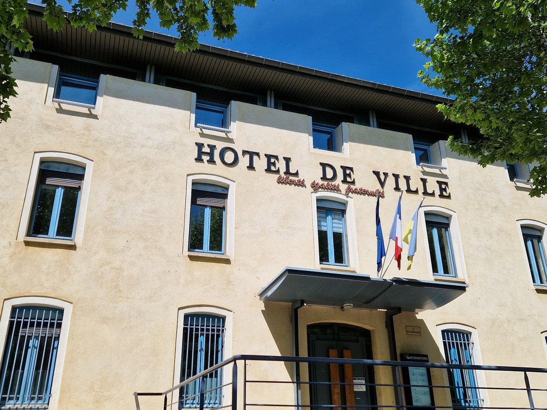 L'hôtel de ville de Nyons